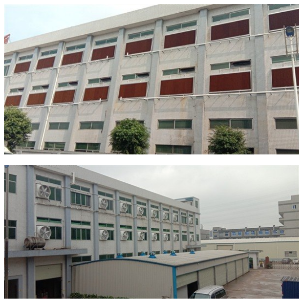 手袋車間安裝水簾風(fēng)機(jī)…